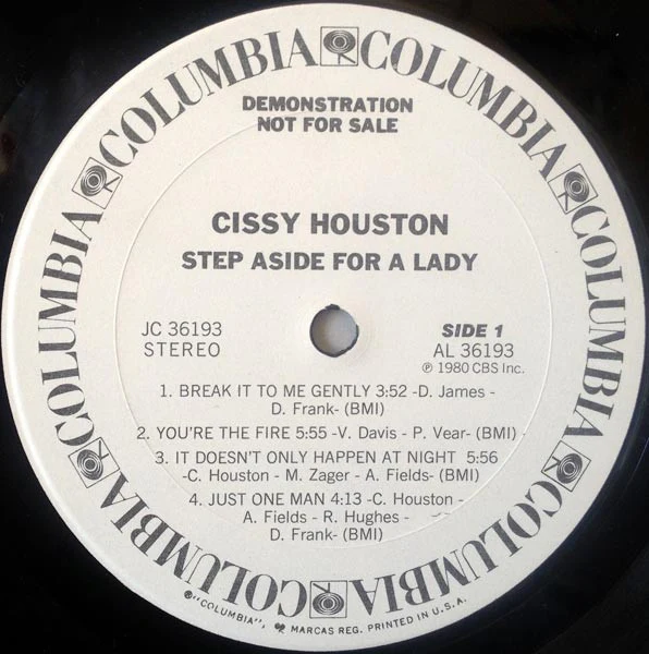 Cissy Houston - Step Aside For A Lady (LP) (Mint (M)) - Image 3