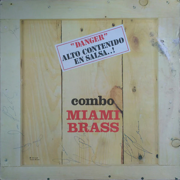 Combo Miami Brass - "Danger" Alto Contenido En Salsa (LP) (Very Good Plus (VG+))