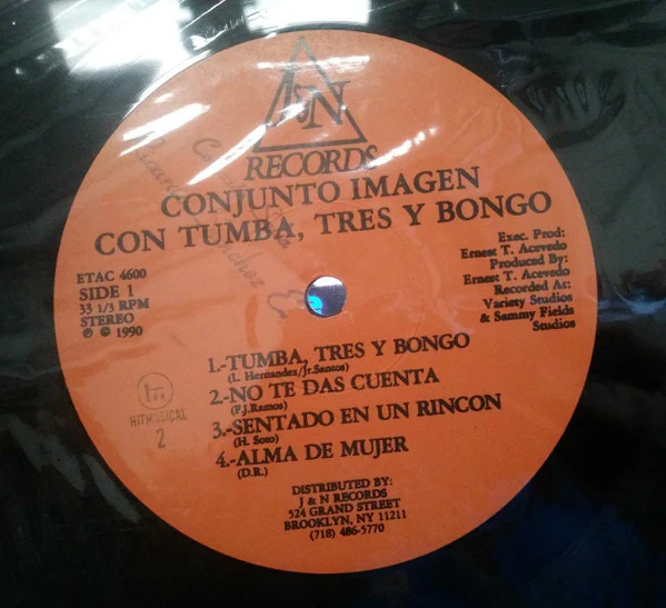 Conjunto Imagen - Con Tumba, Tres Y Bongo (LP) (Near Mint (NM or M-)) - Image 2