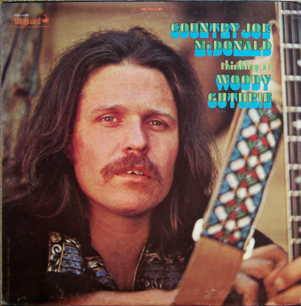 Country Joe McDonald - Thinking Of Woody Guthrie (LP) (Near Mint (NM or M-))