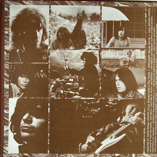 Crosby, Stills, Nash & Young - Déjà Vu (LP) (Near Mint (NM or M-)) - Image 2