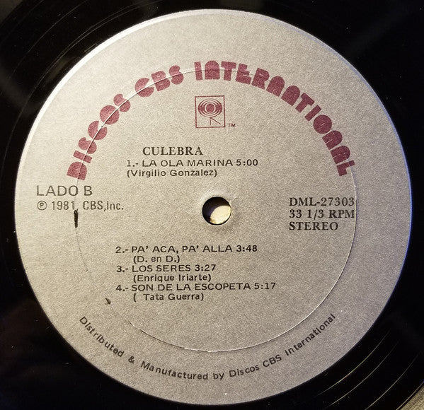 Culebra* - Culebra (LP) (Mint (M)) - Image 4