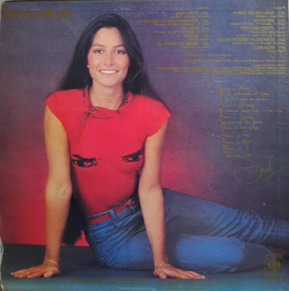 Daniela Romo - Daniela Romo (LP) (Near Mint (NM or M-)) - Image 2