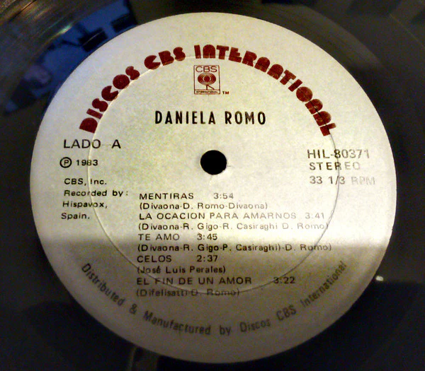 Daniela Romo - Daniela Romo (LP) (Near Mint (NM or M-)) - Image 4