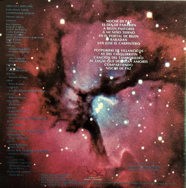 Danny Rivera - Pido Paz (LP) (Near Mint (NM or M-)) - Image 2
