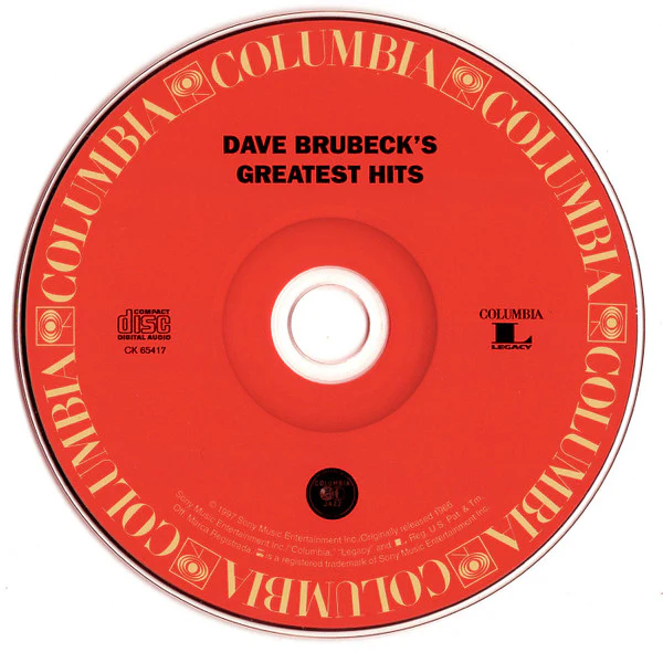 Dave Brubeck - Dave Brubeck's Greatest Hits (CD) (Mint (M)) - Image 3