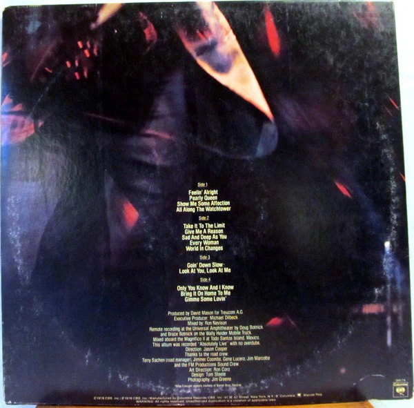 Dave Mason - Certified Live (2xLP) (Very Good Plus (VG+)) - Image 5