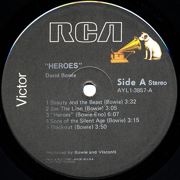 David Bowie - "Heroes" (LP) (Very Good Plus (VG+)) - Image 3