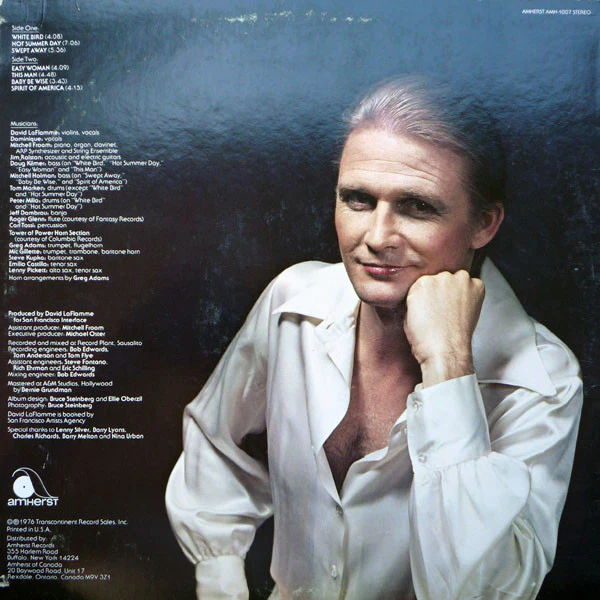 David LaFlamme - White Bird (LP) (Mint (M)) - Image 3