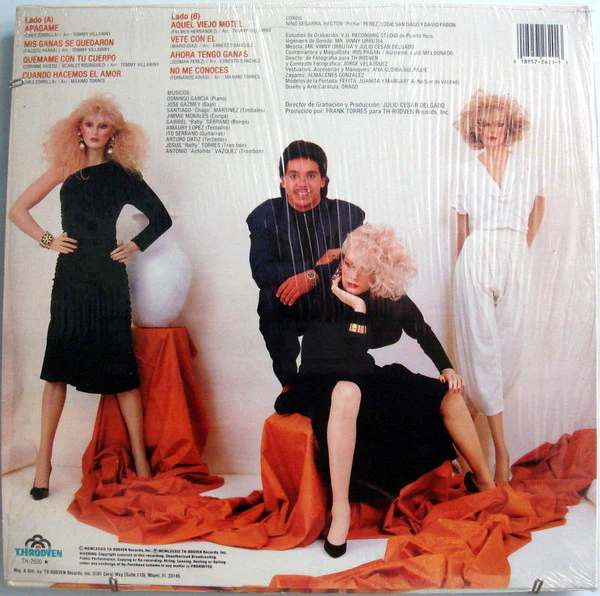David Pabón - ...Es De Verdad! (LP) (Very Good Plus (VG+)) - Image 2