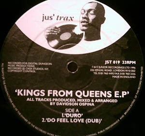 Davidson Ospina - Kings From Queens E.P (12") (Very Good Plus (VG+))