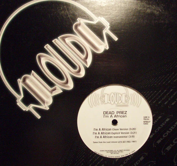 dead prez - I'm A African (12") (Mint (M))