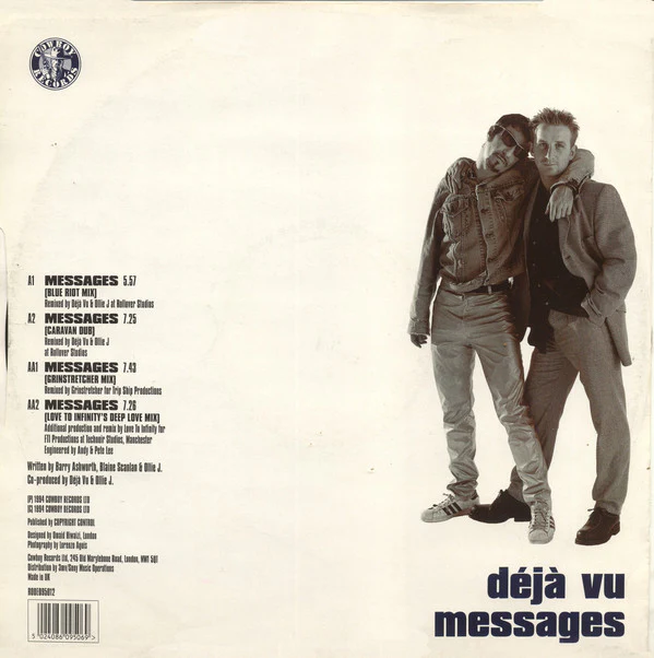 Deja Vu - Messages (12") (Very Good Plus (VG+)) - Image 2