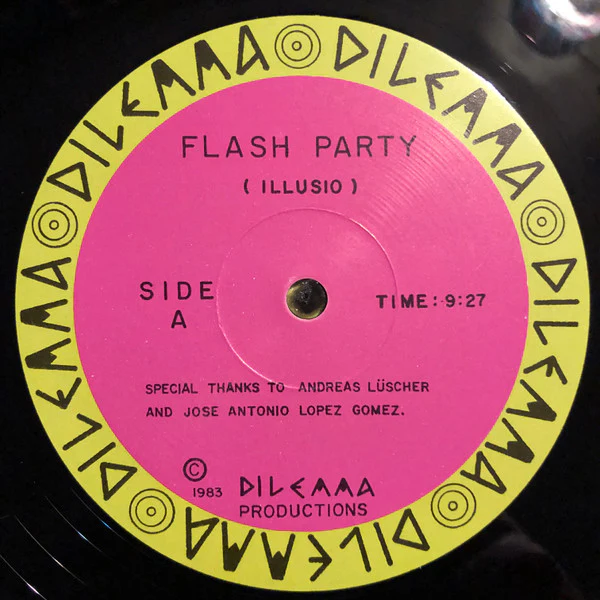 Dilemma - Flash Party (12") (Mint (M)) - Image 3