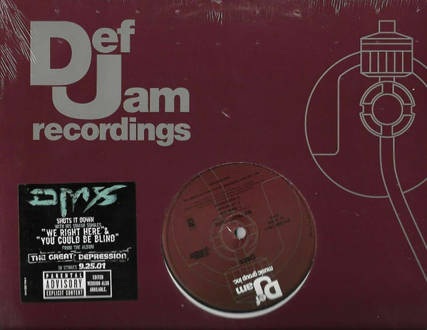 DMX - We Right Here / You Could Be Blind (12") (Very Good Plus (VG+))