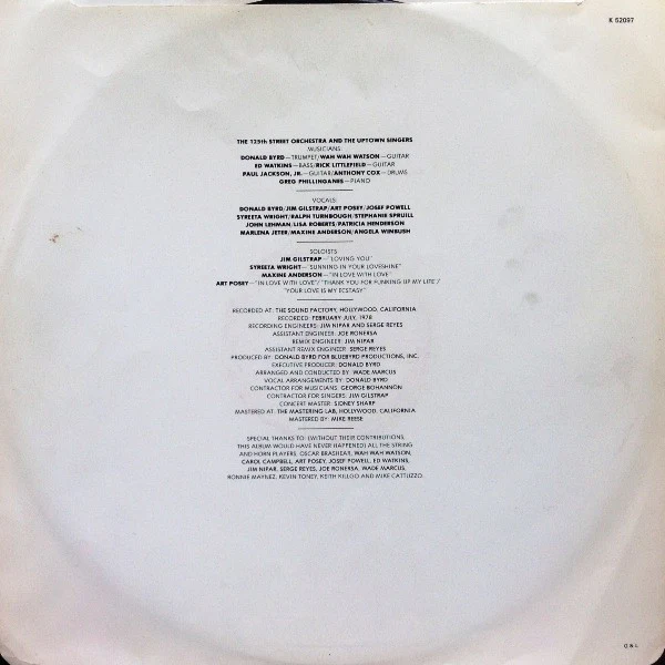 Donald Byrd - Thank You … For F.U.M.L. (Funking Up My Life) (LP) (Mint (M)) - Image 3
