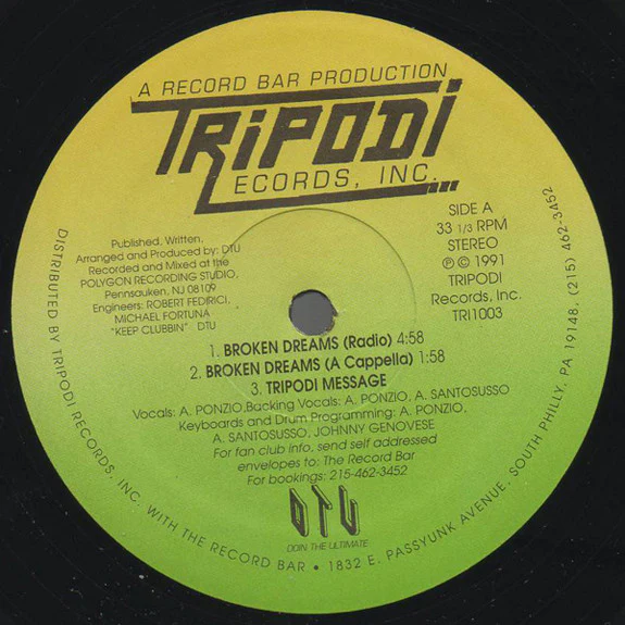 DTU - Broken Dreams (12") (Very Good Plus (VG+))
