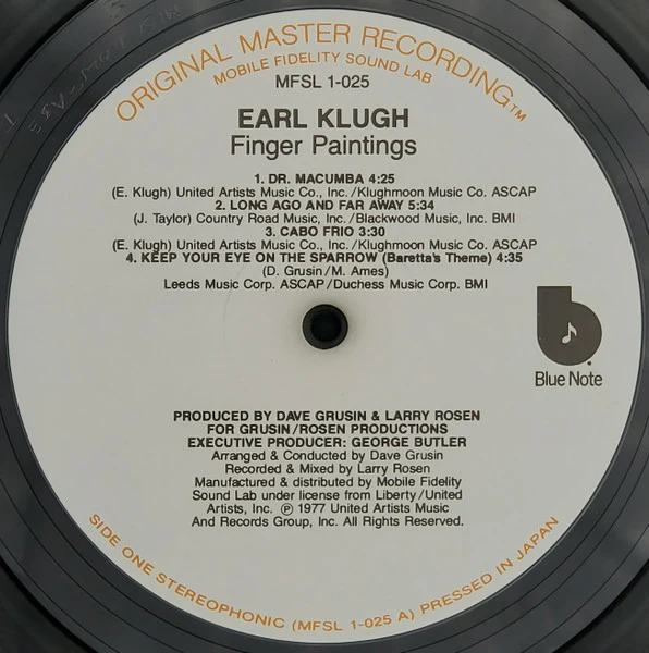 Earl Klugh - Finger Paintings (LP) (Very Good Plus (VG+)) - Image 3