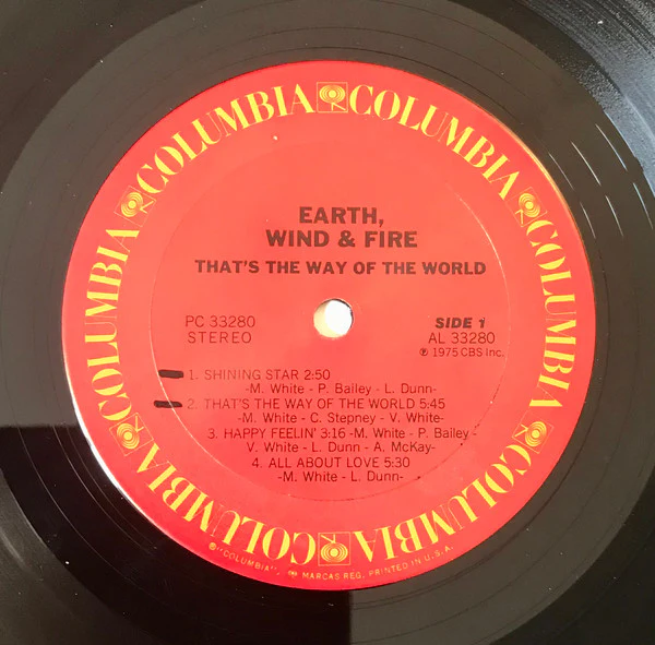 Earth, Wind & Fire - That's The Way Of The World (LP) (Very Good Plus (VG+)) - Image 3