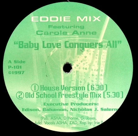 Eddie Mix featuring Carole Anne - Baby Love Conquers All (12") (Very Good Plus (VG+))