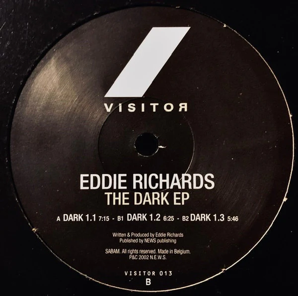 Eddie Richards - The Dark EP (12") (Very Good (VG))