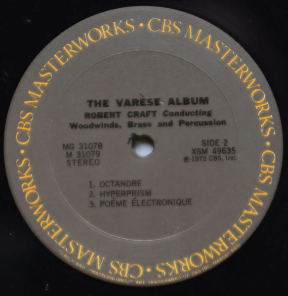 Edgard Varèse, Robert Craft, Columbia Symphony Orchestra - The Varèse Album (2xLP) (Near Mint (NM or M-)) - Image 4