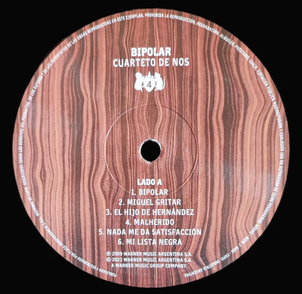 El Cuarteto De Nos - Bipolar (LP) (Mint (M)) - Image 3