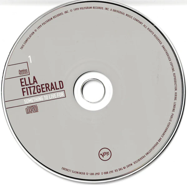 Ella Fitzgerald - Something To Live For (2xCD) (Mint (M)) - Image 4
