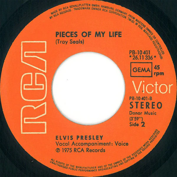 Elvis Presley - Bringing It Back (7") (Near Mint (NM or M-)) - Image 4