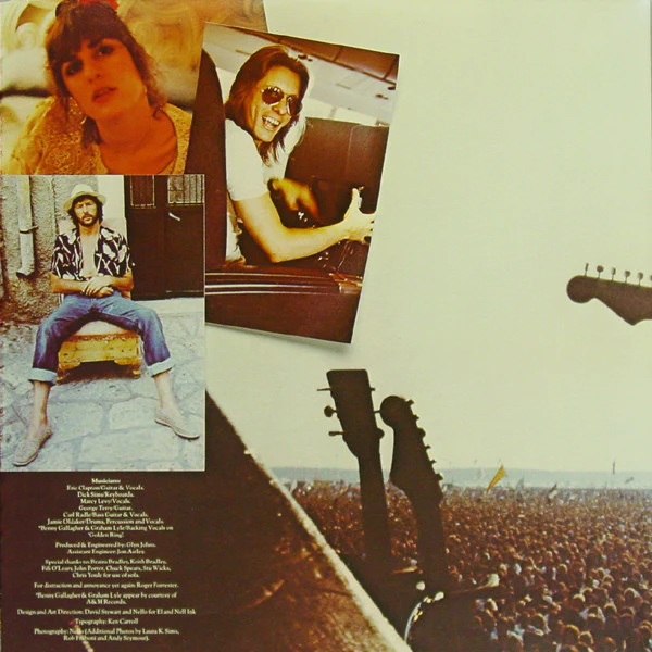Eric Clapton - Backless (LP) (Very Good (VG)) - Image 2