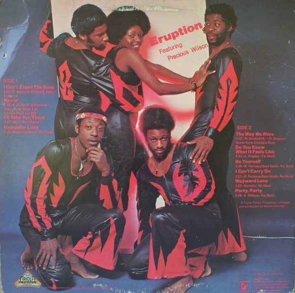 Eruption Featuring Precious Wilson - Eruption (LP) (Very Good Plus (VG+)) - Image 2