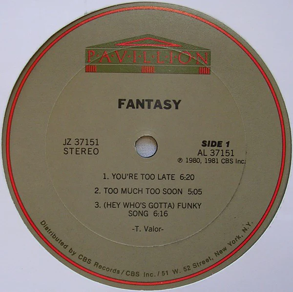 Fantasy - Fantasy (LP) (Mint (M)) - Image 4