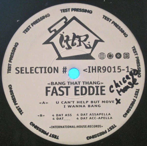 "Fast" Eddie Smith - Bang That Thang (12") (Very Good Plus (VG+))