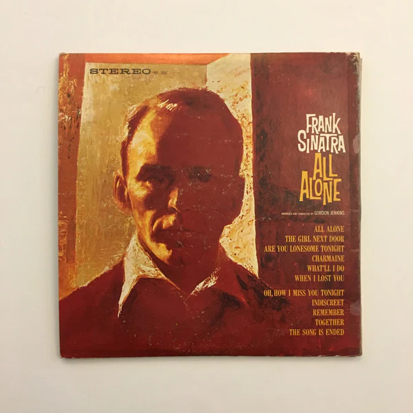 Frank Sinatra - All Alone (LP) (Mint (M)) - Image 2