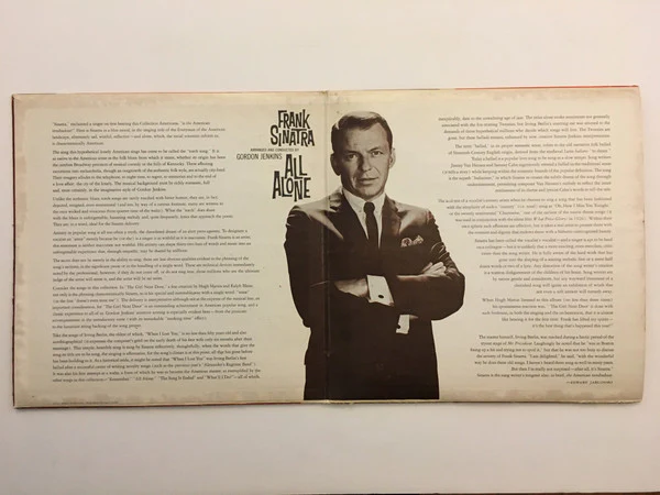 Frank Sinatra - All Alone (LP) (Mint (M)) - Image 3