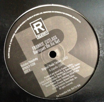 Frankie Cutlass - Boriquas On Da Set (12") (Mint (M))
