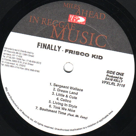 Frisco Kid - Finally (LP) (Near Mint (NM or M-)) - Image 3