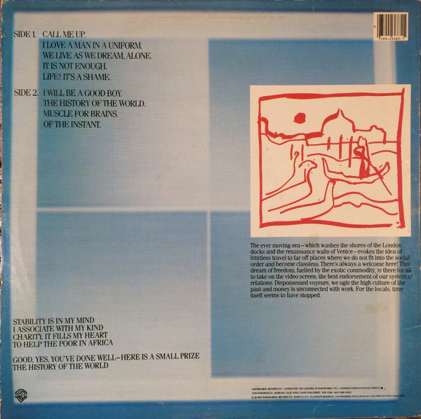 Gang Of Four - Songs Of The Free (LP) (Very Good Plus (VG+)) - Image 2