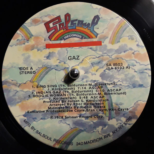 Gaz - Gaz (LP) (Very Good Plus (VG+)) - Image 3