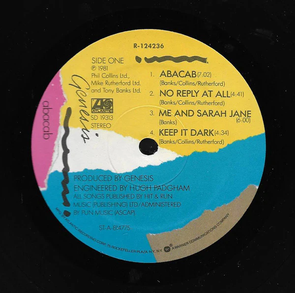 Genesis - Abacab (LP) (Near Mint (NM or M-)) - Image 4