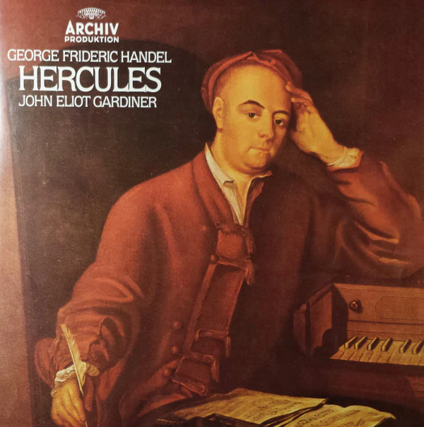 Georg Friedrich Händel - John Tomlinson , Catherine Denley, The Monteverdi Choir, The English Baroque Soloists, John Eliot Gardiner - Hercules (3xLP) (Mint (M)) - Image 3