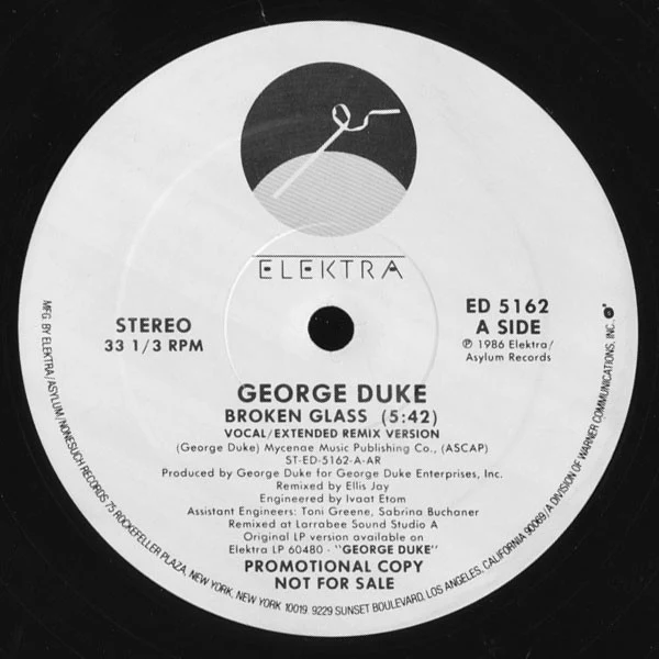 George Duke - Broken Glass (12") (Near Mint (NM or M-))