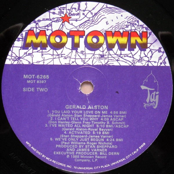 Gerald Alston - Gerald Alston (LP) (Very Good Plus (VG+)) - Image 4