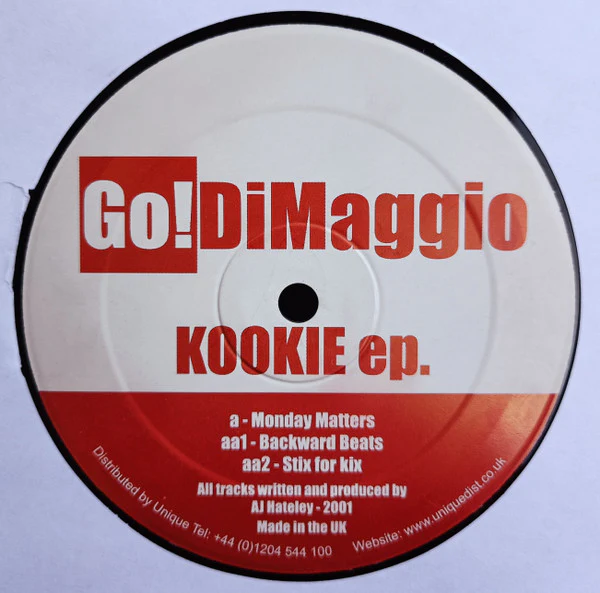 Go! Dimaggio - Kookie EP. (12") (Very Good (VG))