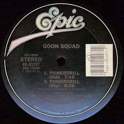 Goon Squad - Powerdrill (12") (Very Good Plus (VG+)) - Image 4