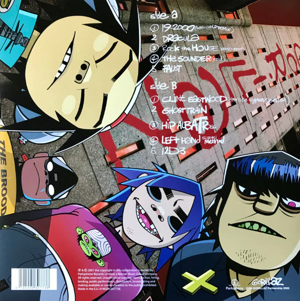 Gorillaz - G Sides (LP) (Mint (M)) - Image 2