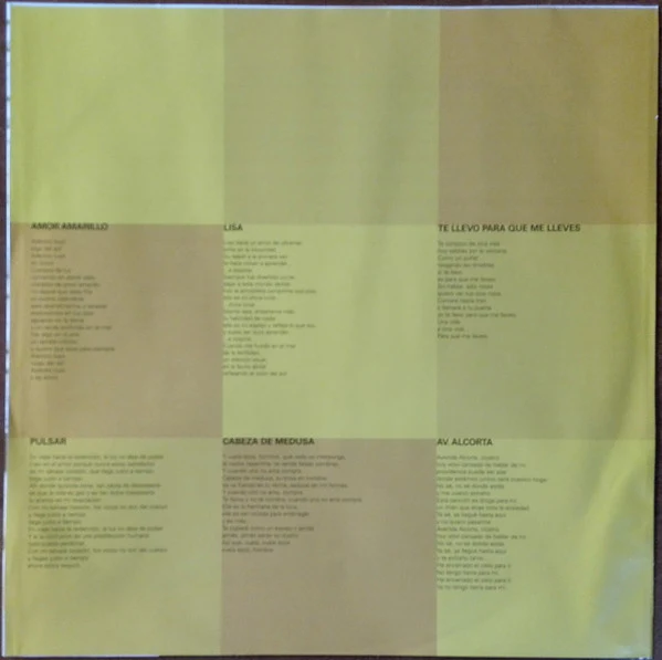 Gustavo Cerati - Amor Amarillo (2xLP) (Mint (M)) - Image 5