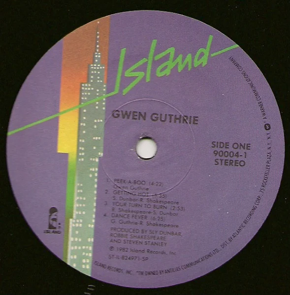 Gwen Guthrie - Gwen Guthrie (LP) (Near Mint (NM or M-)) - Image 3