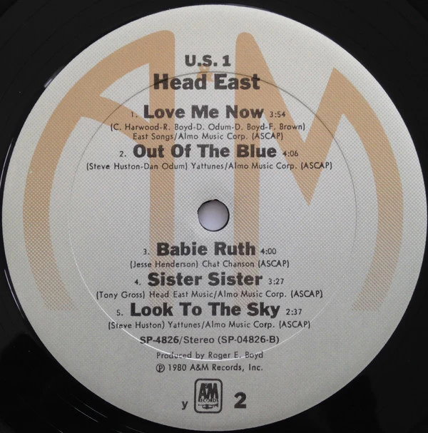 Head East - U.S. 1 (LP) (Near Mint (NM or M-)) - Image 4