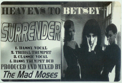 Heavens To Betsy - Surrender (12") (Mint (M)) - Image 4